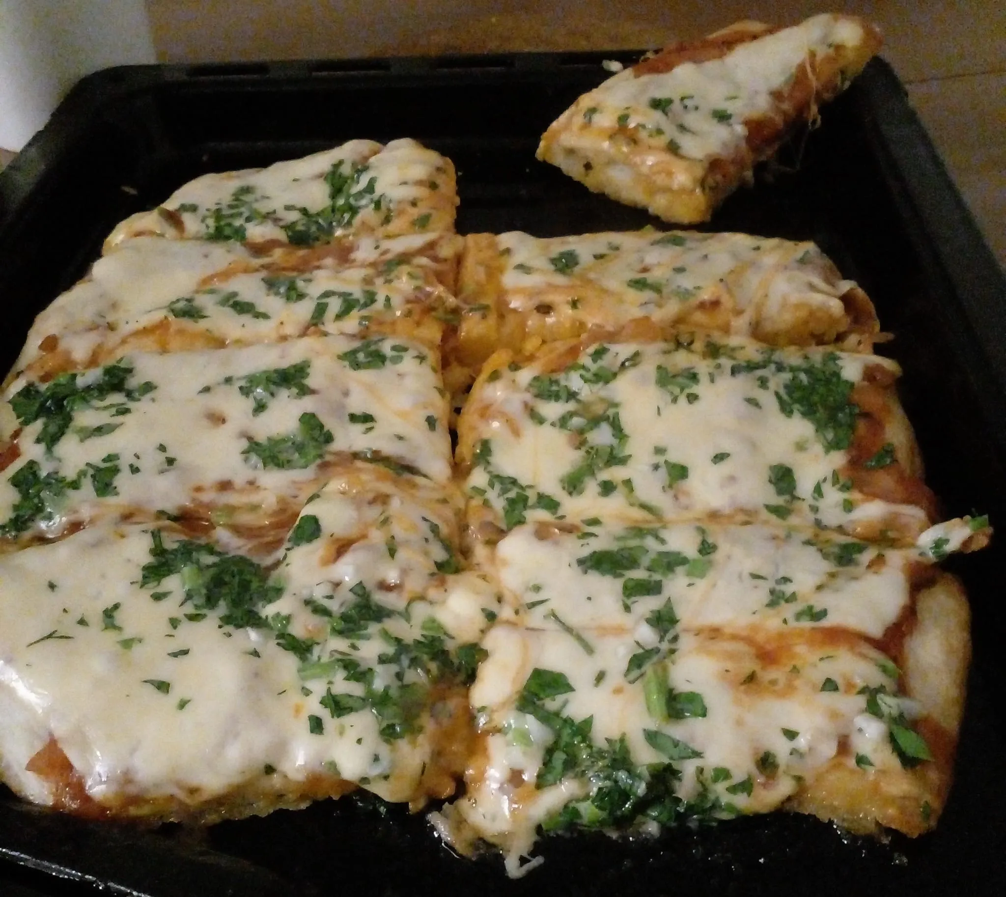 Pizza deliciosa.